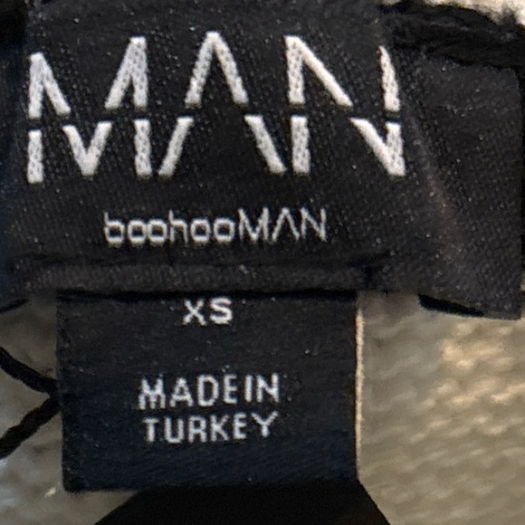 Boohoo Man Oversized Boxy Color Block Sweater - Picture 13 of 15